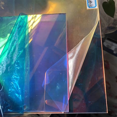 iridescent metal sheet|Amazon.com: Iridescent Plexiglass Sheet.